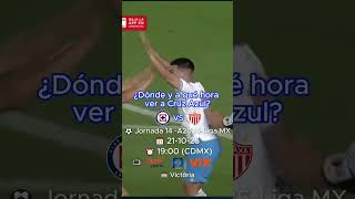 #CruzAzu vs #Necaxa , jornada doble del #Apertura2025 narradada por #Martinoli ¿Cómo ver #gratis ?