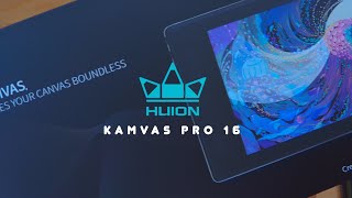 La tableta ideal para hacer arte digital! ♥ Huion KAMVAS Pro 16 (2.5k) ✍🏻 Review + UNBOXING