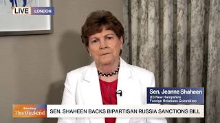 YouTube video thumbnail: Shaheen Pushes Back on Claim Tying Iran to Russia Sanctions