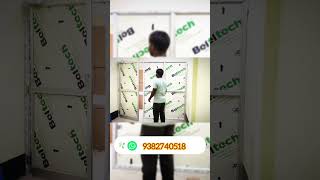A door closer system door fittings by AR GLASS Fitting WORKS #doorfittings #aluminiumdoors #door