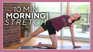 10 min Gentle Morning Yoga for Beginners - Easy Morning Stretch
