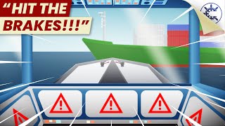 Crash Stop: How Giant Ships Brake At Sea