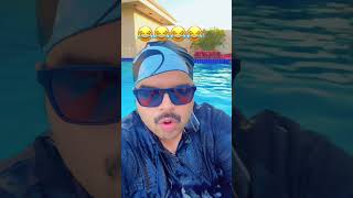 I am under the water 😂😂 #water #funny #enjoy