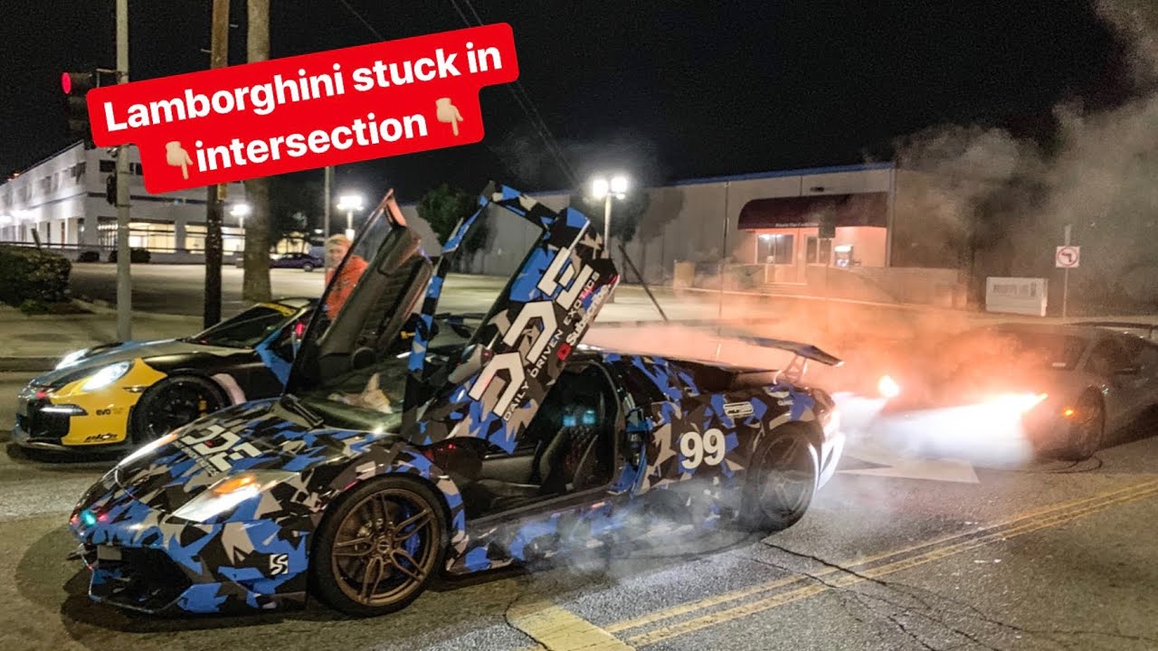 STUPID LAMBORGHINI OWNER DRIVES WITHOUT COOLANT? Rare Murcielago LP640