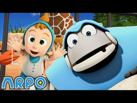 🌑 Lights Out! Blackout Adventure Begins! 🕯️ Fun for Kids| ARPO The Robot Classics