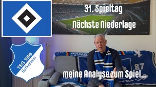 31. Spieltag - Saison 25/26 - Hamburger SV - TSG Hoffenheim - meine Analyse zum Spiel…