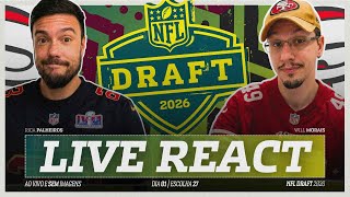 REAÇÃO da ESCOLHA do San Francisco 49ERS na PRIMEIRA RODADA | PODNINERS REACT | NFL DRAFT 2026