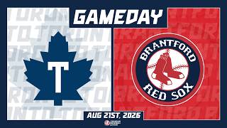 Toronto Maple Leafs at Brantford Red Sox - Aug 21st, 2026