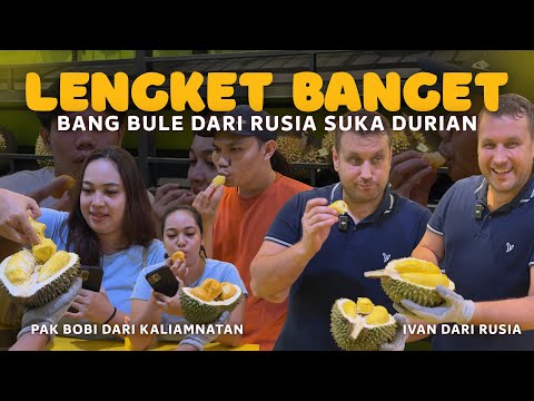 TIDAK SEPERTI BIASANYA ⁉️ BULE DARI RUSIA SUKA DURIAN