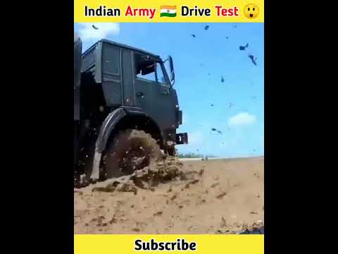 Indian Army drive test 😱 l watch till end #shorts #indianarmy