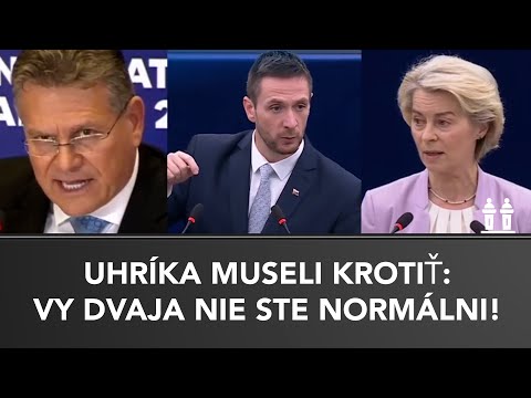 Takýto BUDÍČEK LEYENOVÁ NEČAKALA! Po tomto PREJAVE UHRÍKA utiekla z pléna!