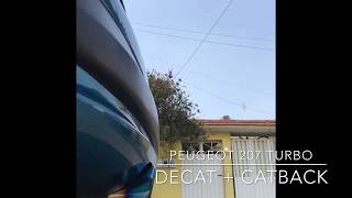 PEUGEOT 207  TURBO - DECAT + CATBACK