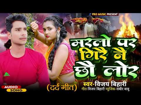 #Sad Song | #मरलो पर गिरै नै छौ लोर | #Bewafai geet 2024 | Marlo Par Gerai Nai Chai Lor Vijay Bihari