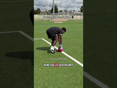 Tuto: Comment faire gagner du temps à sont équipe ⌚️#football #gardiendebut