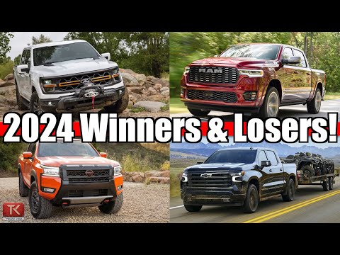 2024 Pickup Truck Sales - Who Gained? Who Lost? Get ALL the Details Here for the USA & Canada