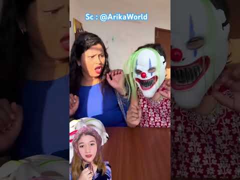 PAKAI TOPENG ADEK @ArikaWorld #funny