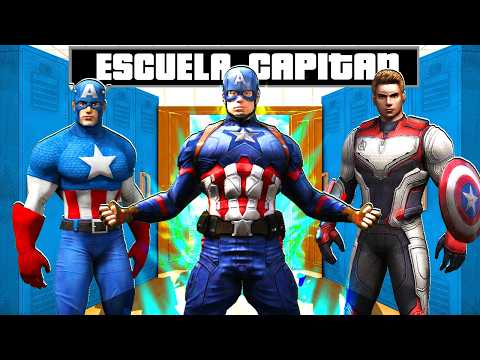 ENTRO EN LA ESCUELA DE CAPITAN AMERICA EN GTA 5 !! (Marvel mod)