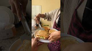 Egg sandwich part 2 #breakfast #youtubeshorts #sunday #retro #korean