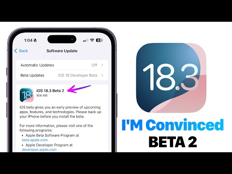 iOS 18.3 Beta 2 is OUT - I’M CONVINCED!