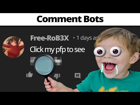 Comment Bots on YouTube be like