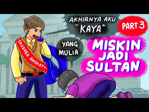 Part 3 - Pemulung Sampah Di Adopsi Keluarga Kaya ? Apa Yang Akan Terjadi Ya ? #KARTUNLUCU