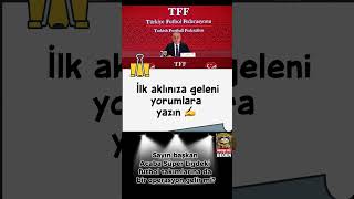 İlk aklınıza geleni yorumlara yazın