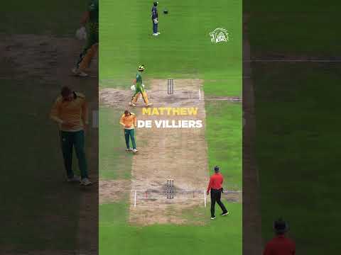 That’s a classic 𝐃𝐞 𝐕𝐢𝐥𝐥𝐢𝐞𝐫𝐬 special! 🤩✨#WhistleForJoburg