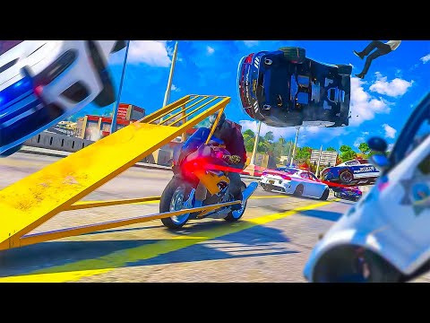 Shapeshifting Flip Bike In GTA 5 RP