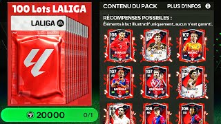 100 PACK LALIGA! je VIDE la BOUTIQUE FC Mobile 25
