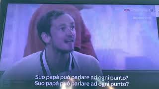 Daniil Medvedev angry with chair umpire.
