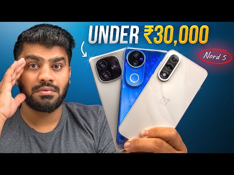 Best Phone Under ₹30,000? Nord 5 vs iQOO Neo 10R vs **** – Real-Life Test!