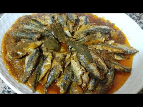 Sardines en boîte à la tomate طريقة تحضير سمك السردين المعلب بالطماطم فاقل من 10 دقائق مذاقو يهبل