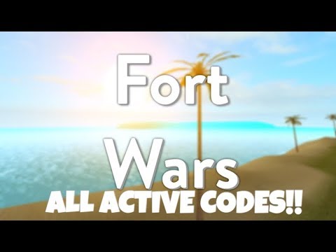 Fort Wars Codes 07 2021 - roblox free fort