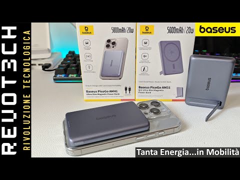 Baseus PicoGo AM41 e AM31 Mini Power Bank: Tanta Energia per Ogni Occasione