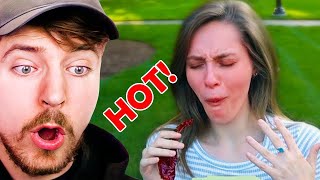 MrBeast Paid People $10,000 To Eat Ghost Pepper!