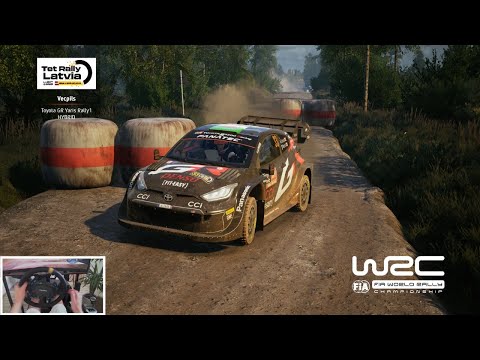 LONGEST Stage Of Tet Rally Latvia | Extreme Focus Was Needed  #wrc #gameplay #rally