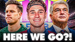 JULIAN ALVAREZ TO FC BARCELONA HUGE UPDATE?! 🚨😱 TER STEGEN TO AJAX HERE WE GO 🔵🔴 BARCA NEWS LIVE