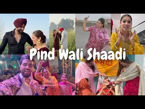 Aisi Hoti Hai Pind Wali Shaadi | Punjabi Village Wedding Vlog | Nita Shilimkar