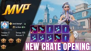 ❄️WOW ! GOT NEW GLACIER ULTIMATE SET AND UZI LEVEL 8 GLACIER IN SPIN 🔥LUCKIEST BEST CRATE OPENING😱