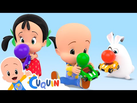 Learn with Cuquin and the Balloon Cars: The Race