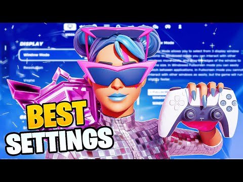 *NEW* Best Controller Settings + Sensitivity For Fortnite Chapter 6! (PS4/PS5/XBOX/PC)