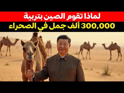 لماذا تقوم الصين بتربية 300,000 ألف جمل في الصحراء