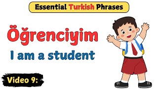 Turkish Video 9 - 25 Turkish Phrases for Making Friends and Social Connections! @LanguageAnimated