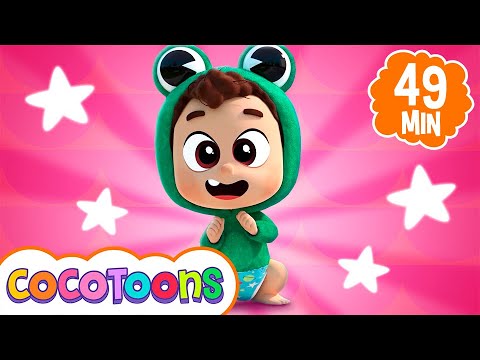 Quiqui, Quiqui! O Sapo Cantava! 🐸 e mais música infantil de Lea e Pop em português |Cocotoons Brasil