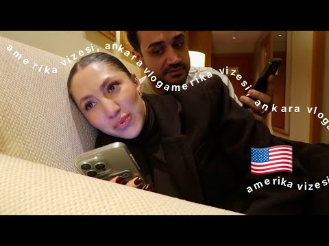 Amerika vizemizi nasıl aldık?!✨ | 2 gün Ankara vlog,  yerler & yemekler, Anıtkabir ziyareti