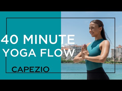 40 MINUTE YOGA FLOW: Stretch and breathe by the sea for mind and body strength