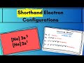 Shorthand Electron Configurations
