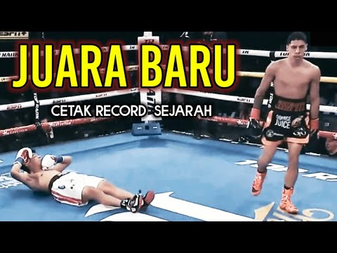 Juara baru 🥊🥊 gelar sabuk WBO, Cetak rekor sejarah