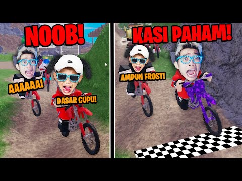 DEGDEGAN! DIKATAIN GABAKAL SELAMAT!!! KASI PAHAM MOTOR SULTAN TAMATIN RINTANGAN EXTREME DI ROBLOX!!!