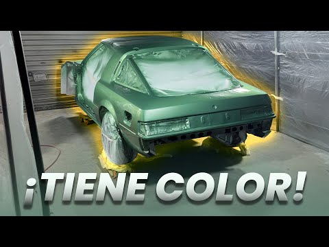 Terminamos de pintar la Mazda RX7!!!!